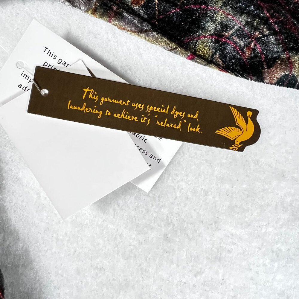 NWT Velvet Tunic Top Boho V-Neck Elastic Waist Scalloped Sequin Sparkles Med - Picture 10 of 16